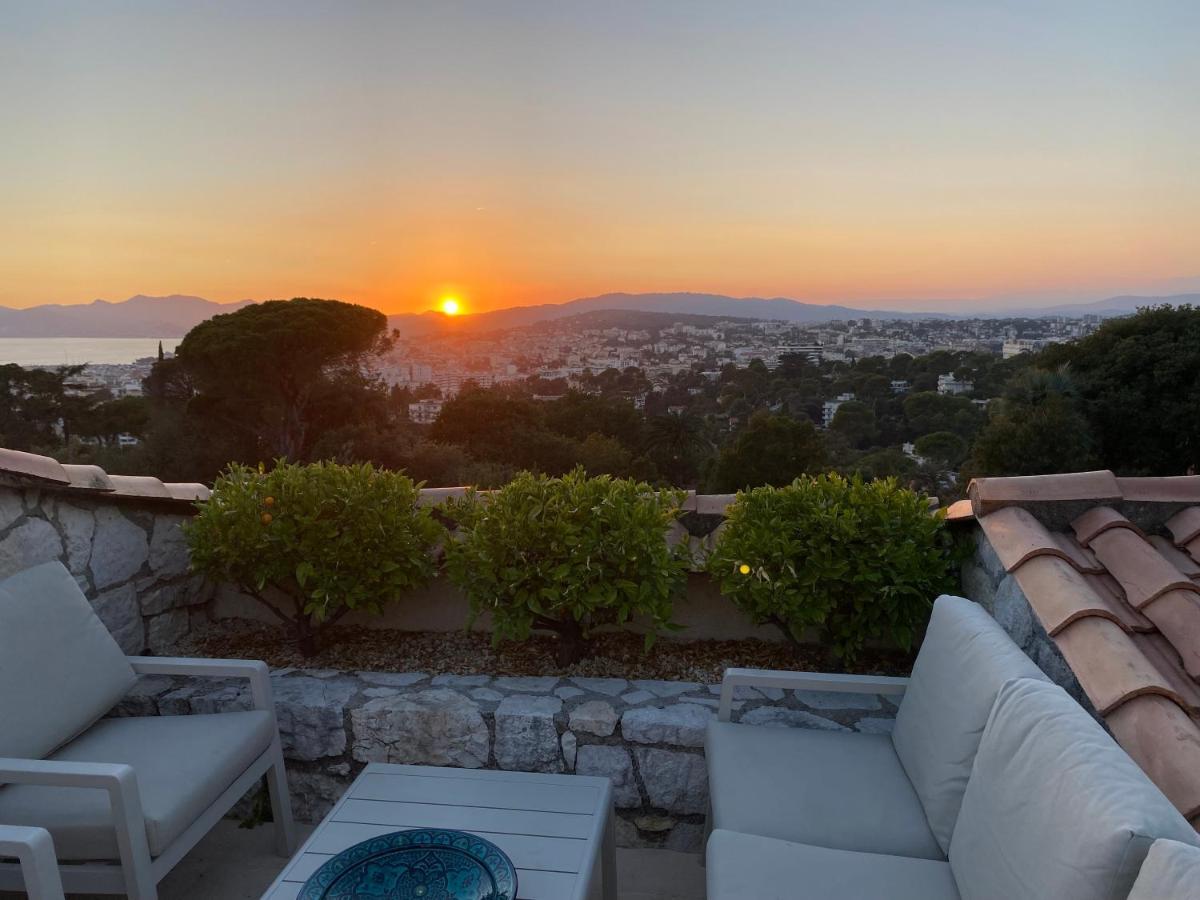 Galateias, Un Coin De Paradis, Superbe Vue Avec Piscine Privee Cannes